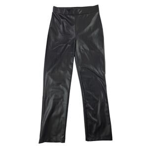 Sanctuary | Black, Faux Leather Pants | Size XS